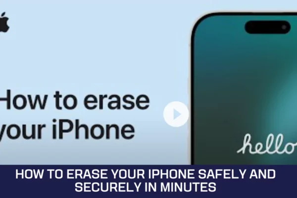 How to Erase Your iPhone